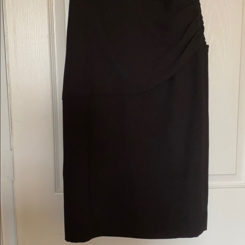 J Crew 365 Lucky Crepe Black Dress - Size 2 - Picture 4 of 5